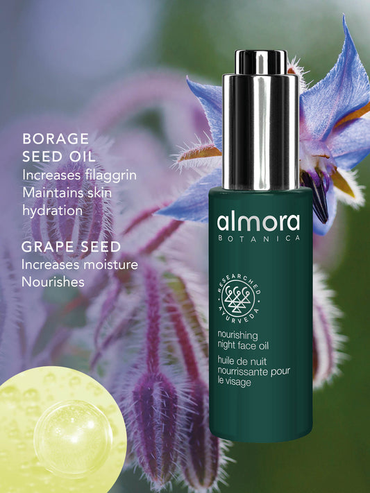Nourishing night face oil - Almora Botanica